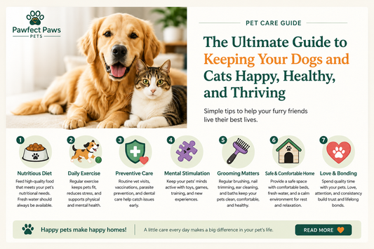 The Ultimate Guide to Keeping Your Dogs and Cats Happy, Healthy, and Thriving