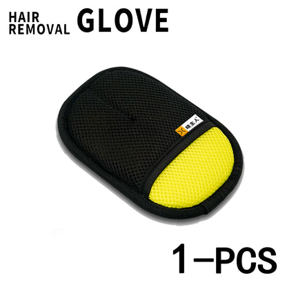 Pet Hair Remover Grooming Glove for Dogs & Cats