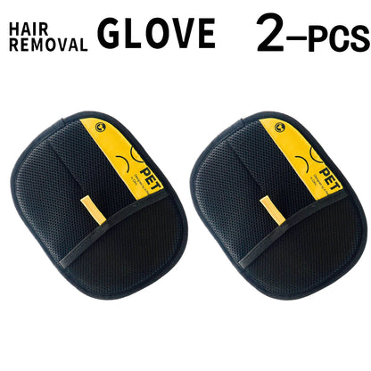 Pet Hair Remover Grooming Glove for Dogs & Cats