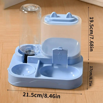 Cat and Dog Dual Feeder
