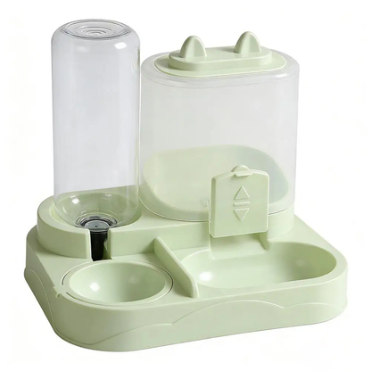Cat and Dog Dual Feeder