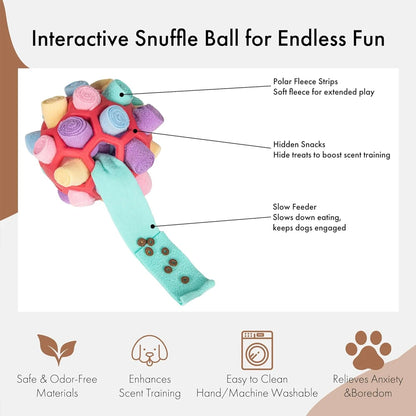 Pet Snuffle Ball Interactive Treat